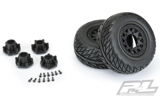 Pro-Line Street Fighter SC 2.2"/3.0" Street Tires Mounted For Mounted on Raid - PowerHobby