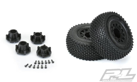 Pro-Line Gladiator SC 2.2"/3.0" M2 (Medium) Off-Road Tires Mounted Tra Slash - PowerHobby