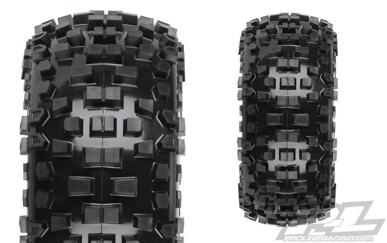 Pro-Line Badlands SC 2.2/3.0 Tires w/Raid Wheels (M2) Traxxas Slash 2wd / 4x4 - PowerHobby