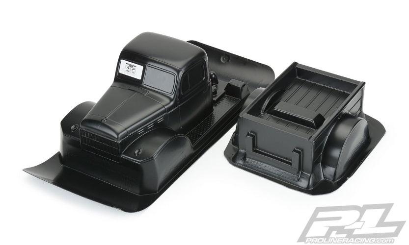 Pro-Line 3499-18 1946 Dodge Power Wagon Black Body 12.3 Wheelbase Crawlers - PowerHobby