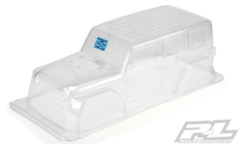 Pro-Line 3502-00 Jeep Wrangler Unlimited Rubicon Clear Body Traxxas TRX-4 - PowerHobby