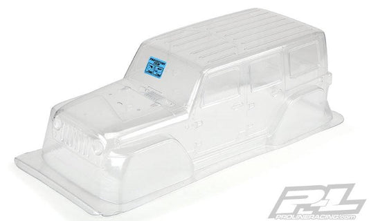 Pro-Line 3502-00 Jeep Wrangler Unlimited Rubicon Clear Body Traxxas TRX-4 - PowerHobby