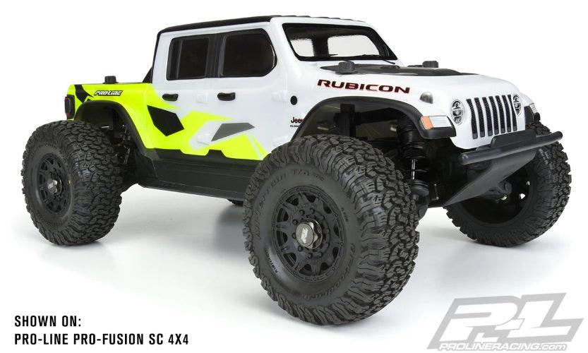 Pro-Line 3542-00 Jeep Gladiator Rubicon Clear Body Slash 2wd/4x4 - PowerHobby