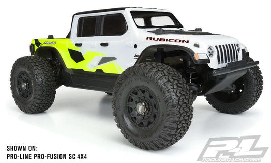Pro-Line 3542-00 Jeep Gladiator Rubicon Clear Body Slash 2wd/4x4 - PowerHobby