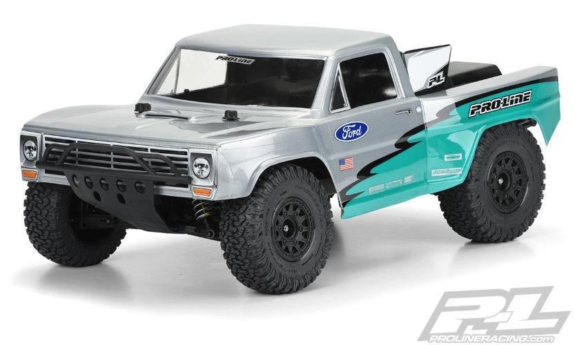 Pro-Line Pre-Cut 1967 Ford F-100 Race Truck Clear Body TRA Slash 2nd Slash 4X4 - PowerHobby