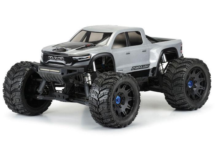 Pro-line Racing 357417 Pre-Cut 2021 Ram 1500 TRX Clear Body X-Maxx - PowerHobby
