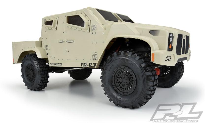 Pro-line Strikeforce Clear Body For 12.3" (313mm) Wheelbase Scale Crawlers - PowerHobby
