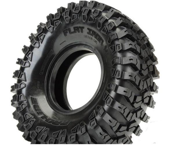 Pro-Line 10112-00 Flat Iron 1.9" XL G8 Rock Terrain Trck Tire (2) w/ memory foam - PowerHobby