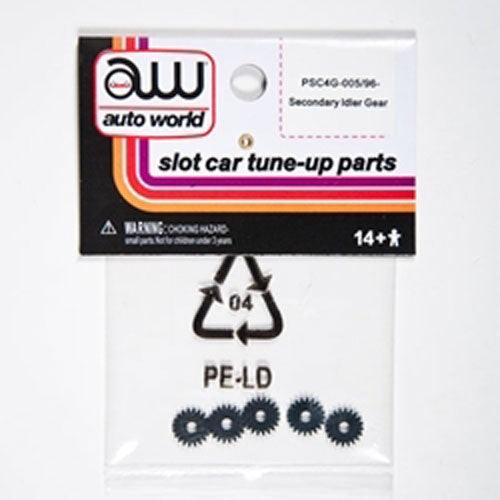 Auto World 4Gear Chassis Tuneup Parts Secondary Idler Gear Ho Slot Car - PowerHobby