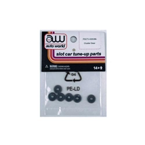 Auto World Thunderjet Chassis Tjet Parts Cluster Gear 6pc HO Slot Car - PowerHobby