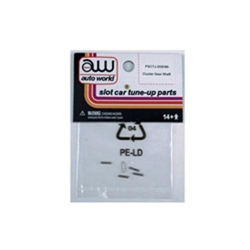 Auto World Thunderjet Chassis Tjet Parts Cluster Shaft 6pc HO Slot Car - PowerHobby