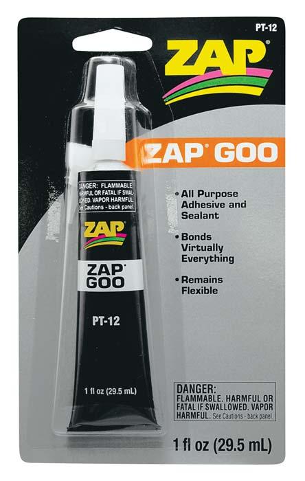 Zap PT12 Adhesives Zap-A-Dap-A-Goo 1 oz Glue - PowerHobby
