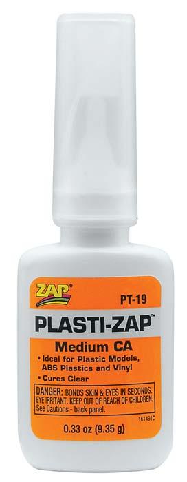 Zap PT19 Adhesives Plasti-Zap CA Glue 1/3 oz - PowerHobby