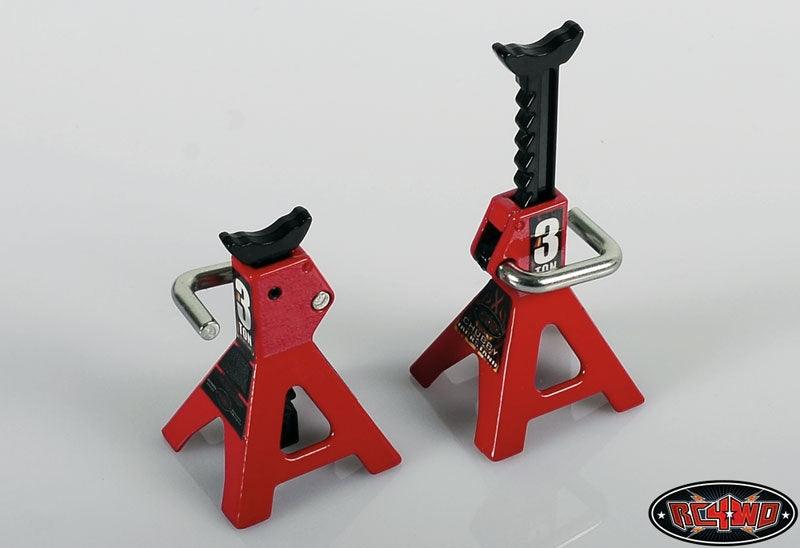 RC4WD Z-S0731 Chubby 3 Ton Scale Jack Stands Pair SCX10 Wraith Gelande - PowerHobby