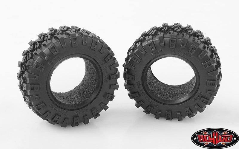 RC4WD Z-T0145 Rock Creeper 1.0" Crawler Tires w/Foam Inserts - PowerHobby