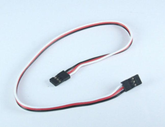 Racers RCE1653 12" (305Mm) Universal Extension Lead w/Male Connector 22Awg - PowerHobby