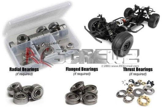 RCScrewz TEK014B Metal Shielded Bearings Kit Tekno SCT 410.3 - PowerHobby