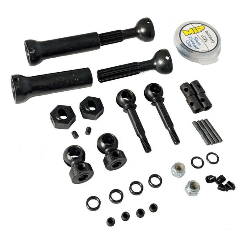 MIP 18390 X-Duty Rear CVD Kit For Traxxas Fiesta ST Rally Bandit VXL - PowerHobby