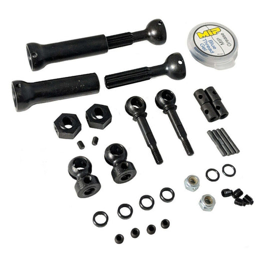 MIP 18390 X-Duty Rear CVD Kit For Traxxas Fiesta ST Rally Bandit VXL - PowerHobby