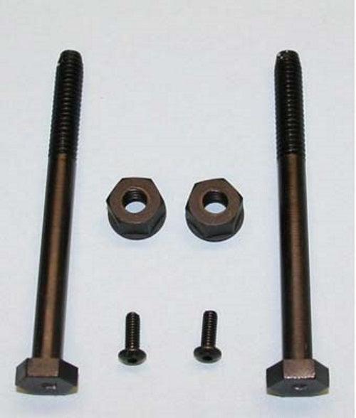 RJ Speed 2428 Threaded Body Post 3" w/Hardware (2) 1/10 Pan Car - PowerHobby