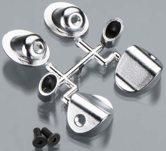 RPM 70293 Through-The-Body Mock Side Exhaust Tips Chrome - PowerHobby