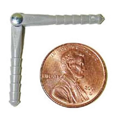 Robart 307 Steel Pin Hinge Points (6) - PowerHobby
