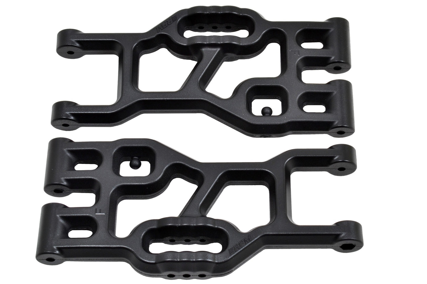 RPM 70202 Front Lower A-Arms for the Associated MT8 Black - PowerHobby