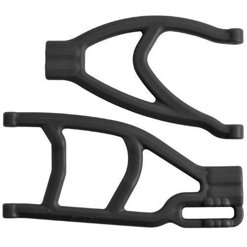 RPM 70482 Black Extended Right Rear A-Arm Set Traxxas Summit / Revo - PowerHobby