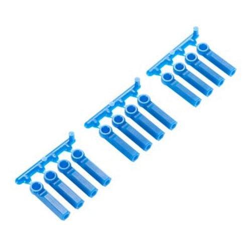 RPM 73392 Heavy Duty Long Shank Tie Rod Ends (4-40 Size) – 12 Pack Black Ball Links For 1/10 Scale RC