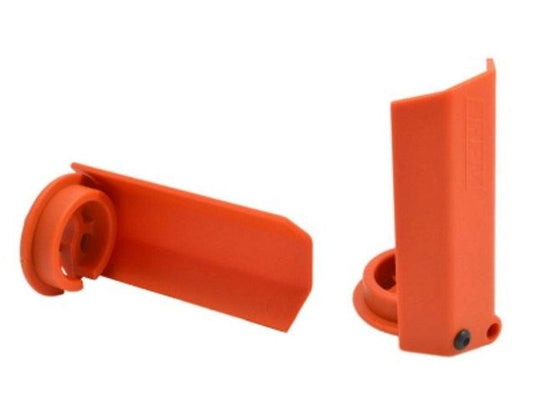 RPM 80438 Shock Shaft Guards Orange Traxxas X-Maxx - PowerHobby