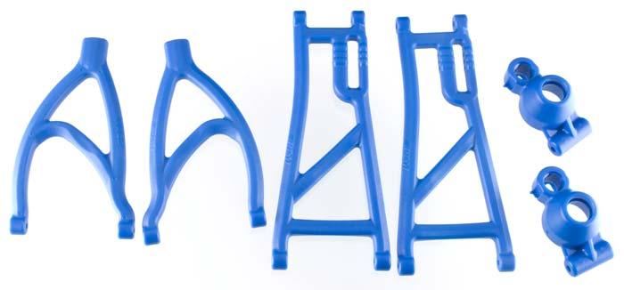RPM 80565 True Track Rear A-Arm Conversion Kit Blue Traxxas Revo ...