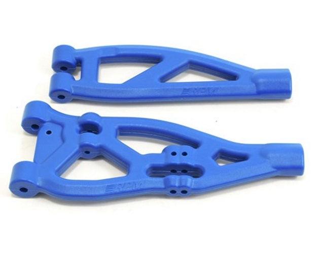 RPM Front Upper & Lower Suspension Arm Set (Blue) Arrma Kraton Outcast Talion - PowerHobby