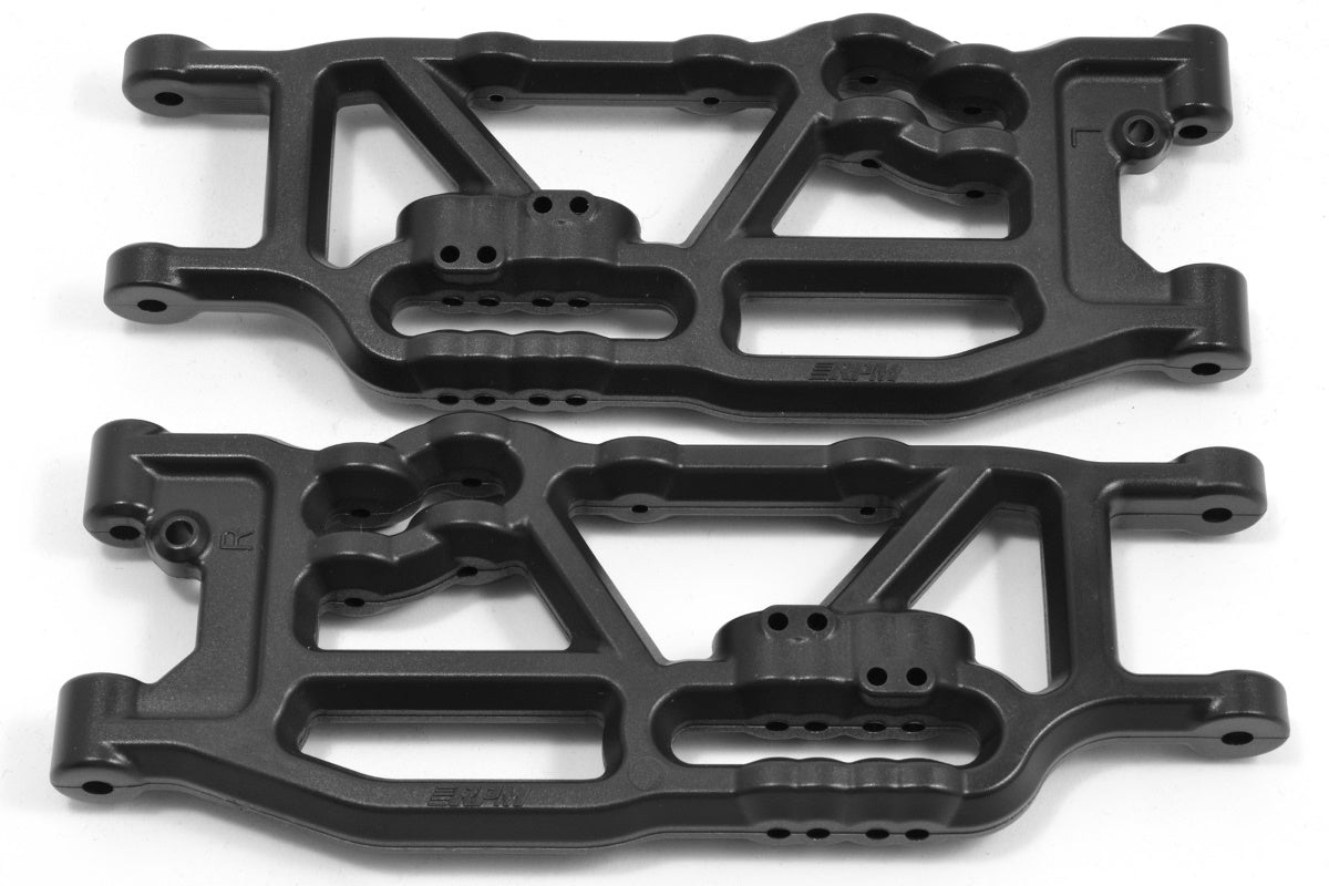 RPM Rear A-arms Black V5 EXB ARRMA Kraton Outcast Notorious Fireteam Talion - PowerHobby