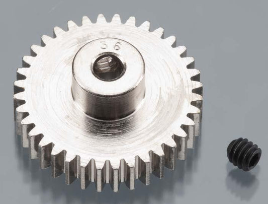 Robinson Racing 1036 Pinion Gear Hard Nickel 48P 36T - PowerHobby