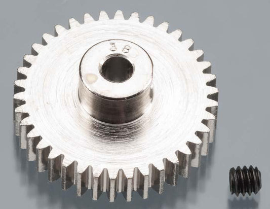 Robinson Racing 1038 Pinion Gear Hard Nickel 48P 38T - PowerHobby