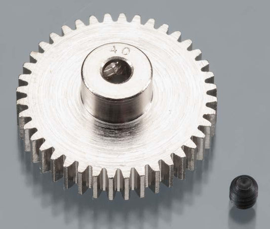 Robinson Racing 1040 Pinion Gear Hard Nickel 48P 40T - PowerHobby