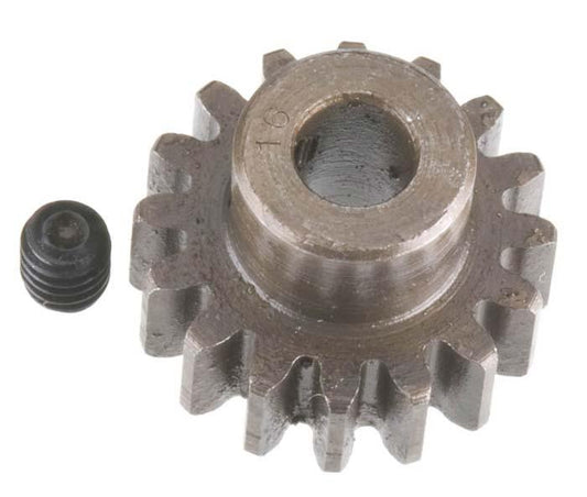 Robinson Racing 1216 Extra Hard Steel Mod 1 Pinion Gear w/5mm Bore 16T - PowerHobby