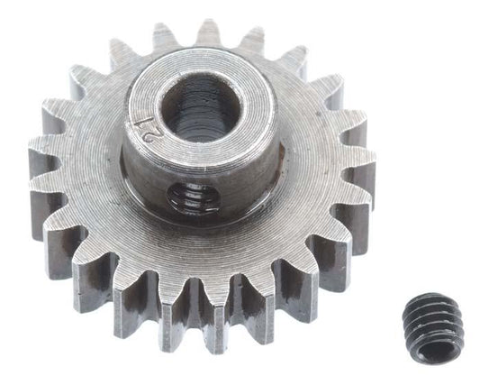 Robinson Racing 1221 5mm Bore Extra Hard Steel Mod 1 Pinion Gear 21T - PowerHobby