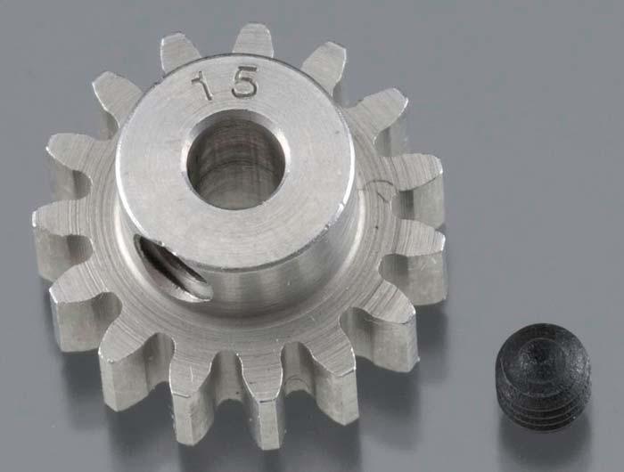 Robinson Racing 1715 Hardened 32P Absolute Pinion Gear 15T - PowerHobby