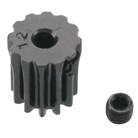 Robinson Racing 1812 Hard Steel Motor Pinion Gear 2mm/.5module 12 Tooth 12T - PowerHobby