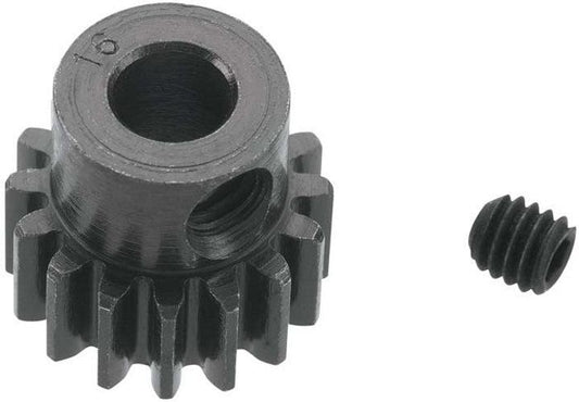 Robinson Racing 8616 X-Hard Black Steel 16T 32P Pinion 5mm - PowerHobby