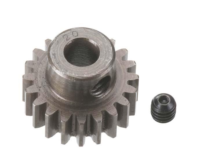 Robinson Racing 8720 Pinion Gear Xtra Hard 5mm 8 Mod 20T - PowerHobby