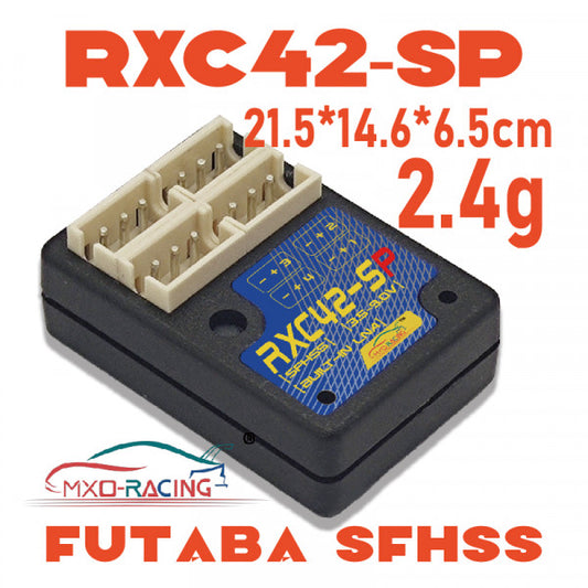 MXO-RACING RXC42-SP-N Super Micro Kyosho Mini-Z Receiver Futaba SFHSS 4PX 7PX - PowerHobby