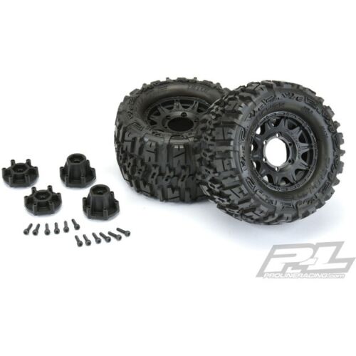 Pro-Line 1170-10 Trencher 2.8" Mounted Tires / Wheels (2) Stampede / Rustler - PowerHobby