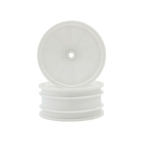 Kyosho KYOOTH247W  2.2 Dish Wheel(Front/White/2pcs) OTH247W - PowerHobby