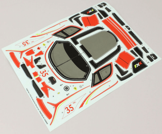 KYOSHO FAB154-1 Decal Set FXX Evoluzione FAZER Ve-X - PowerHobby