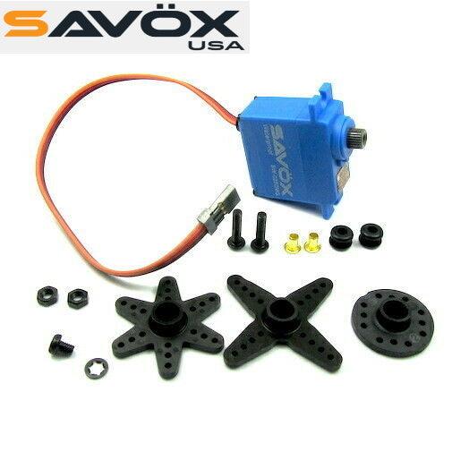 Savox SW-0250MG Waterproof Metal Gear Micro Servo Traxxas 1/16 E-Revo Slash - PowerHobby