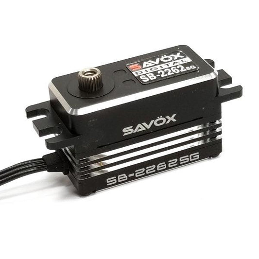 Savox 2262SG Monster Torque Low Profile Steel Gear Servo - PowerHobby