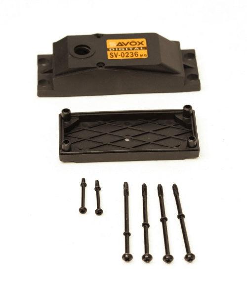 Savox Top & Bottom Servo Case w/ 4 Screws SGSV0236MG - PowerHobby