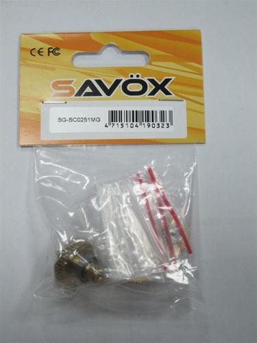 Savox SC-0251MG Servo Gear Set - PowerHobby